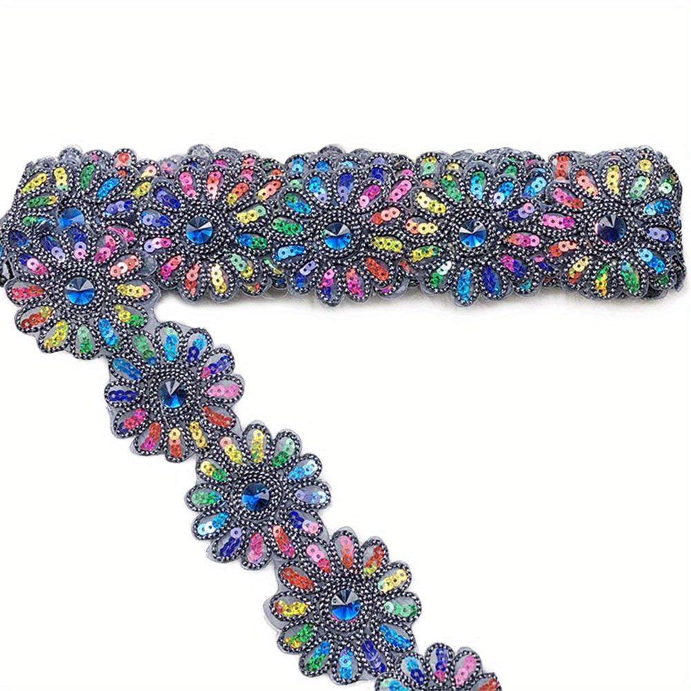 Colorful Floral Lace, 4.11 Meter
